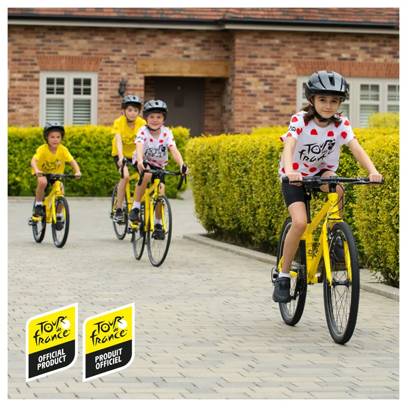 Frog Hybrid 53 Lightweight Kids Bike Ages 5-7 in Yellow Tour de France-3